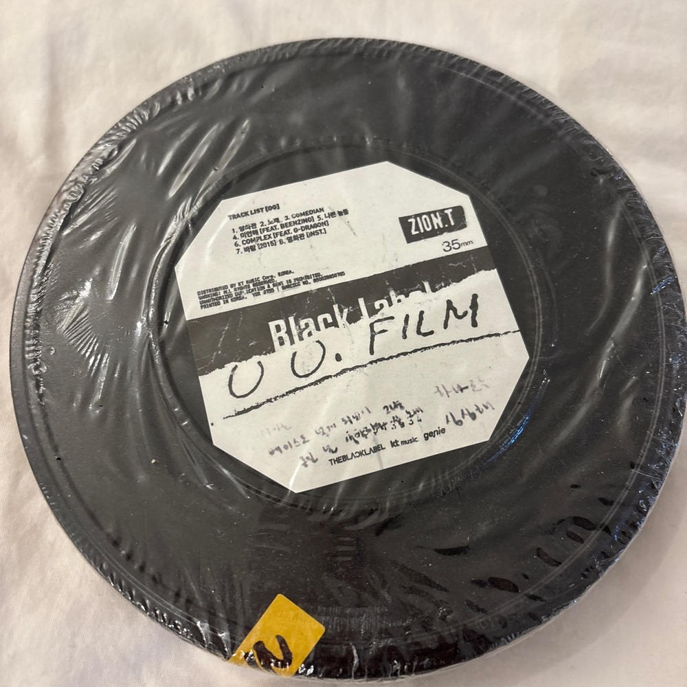 Black 35mm Film Reel by